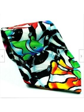 Clown Fish Tie Sea Life Salt Water